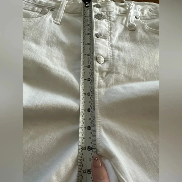 Madewell NWT 10" High-Rise Skinny Crop Jeans: Button-Front Edition - Picture 15 of 16